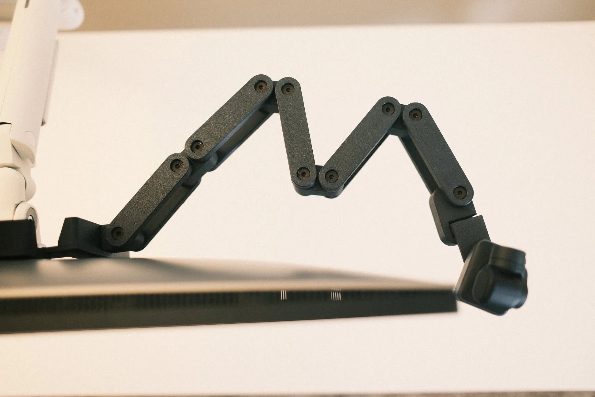 Calibra Link Arm extended showing modular link system